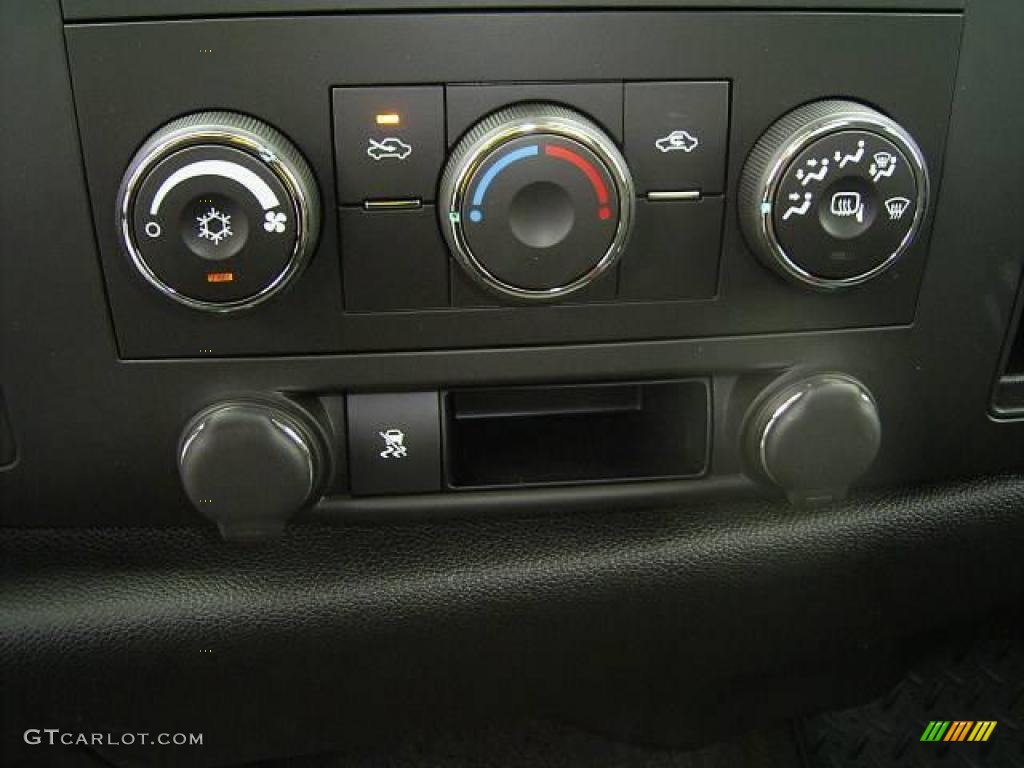 2009 Silverado 1500 LT Regular Cab 4x4 - Blue Granite Metallic / Ebony photo #20