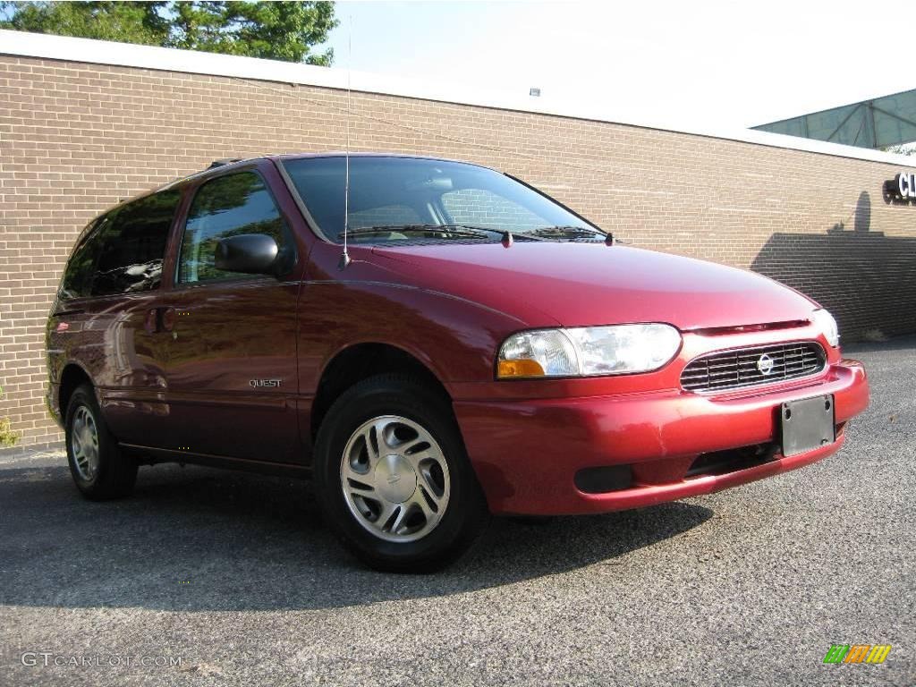 2000 Quest GXE - Sunset Red / Slate photo #2