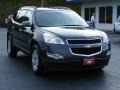 2010 Cyber Gray Metallic Chevrolet Traverse LT  photo #2