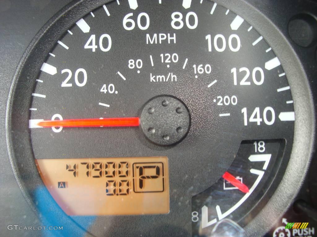2006 Frontier SE Crew Cab 4x4 - Super Black / Steel photo #36