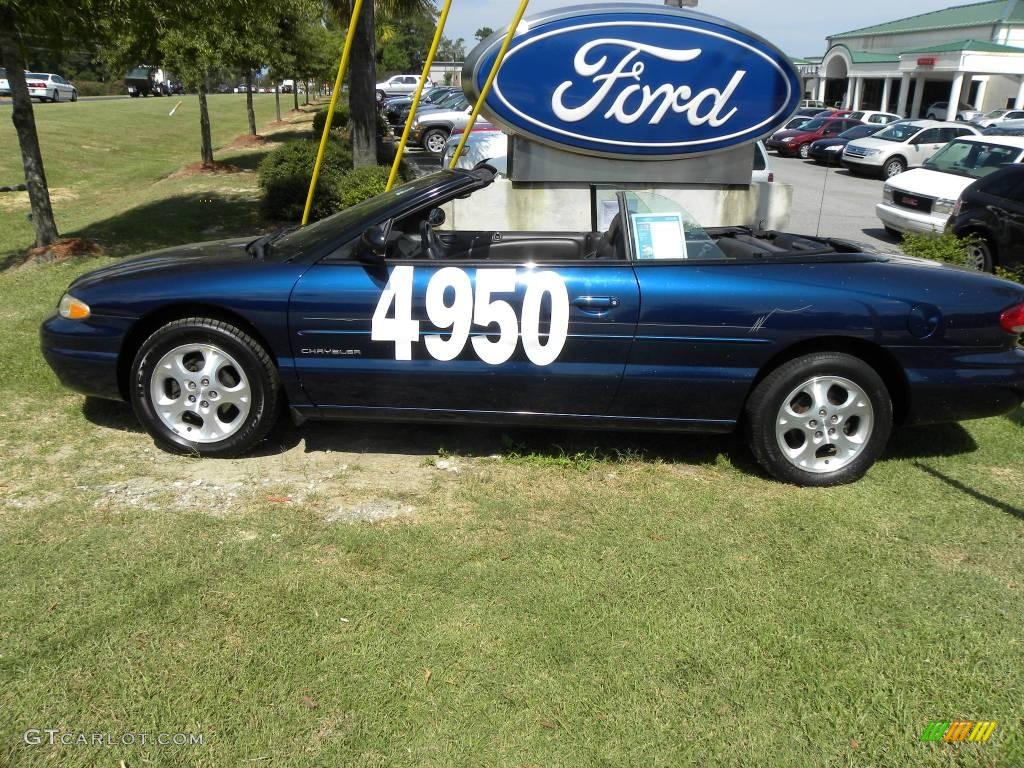 2000 Sebring JXi Convertible - Patriot Blue Pearl / Agate photo #12