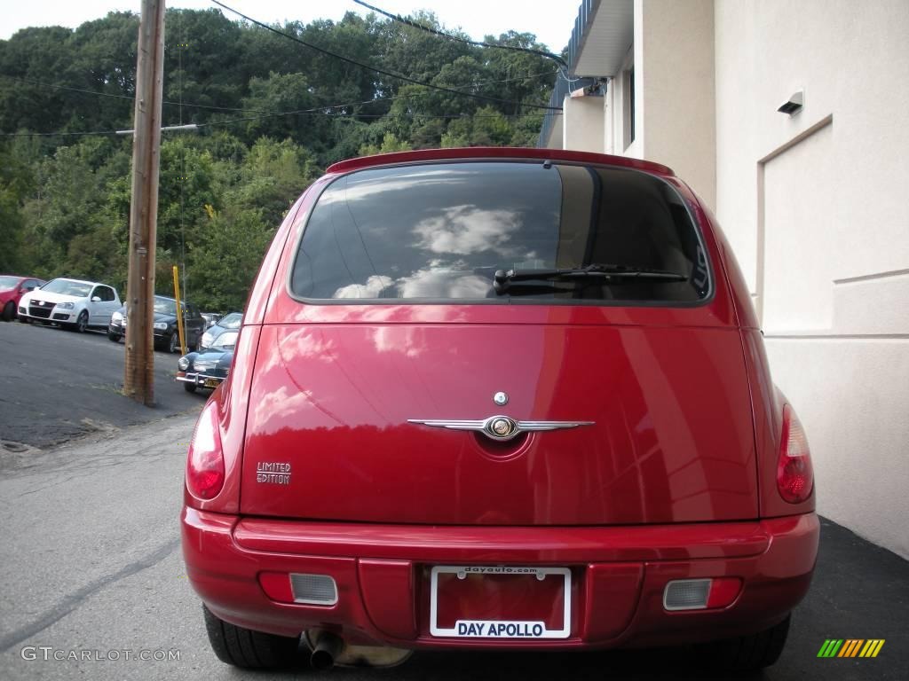 2006 PT Cruiser Limited - Inferno Red Crystal Pearl / Pastel Slate Gray photo #8
