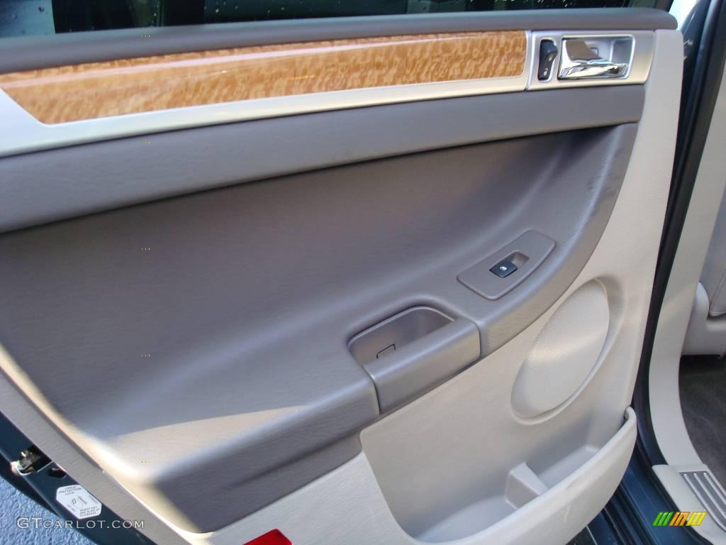 2005 Pacifica Limited AWD - Magnesium Green Pearl / Light Taupe photo #13