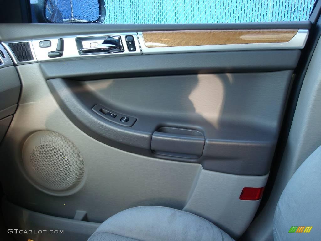 2005 Pacifica Limited AWD - Magnesium Green Pearl / Light Taupe photo #16