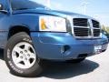 2005 Atlantic Blue Pearl Dodge Dakota SLT Club Cab 4x4  photo #2