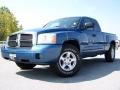 2005 Atlantic Blue Pearl Dodge Dakota SLT Club Cab 4x4  photo #5