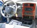 2005 Atlantic Blue Pearl Dodge Dakota SLT Club Cab 4x4  photo #13
