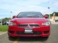 2008 Rally Red Pearl Mitsubishi Lancer ES  photo #2