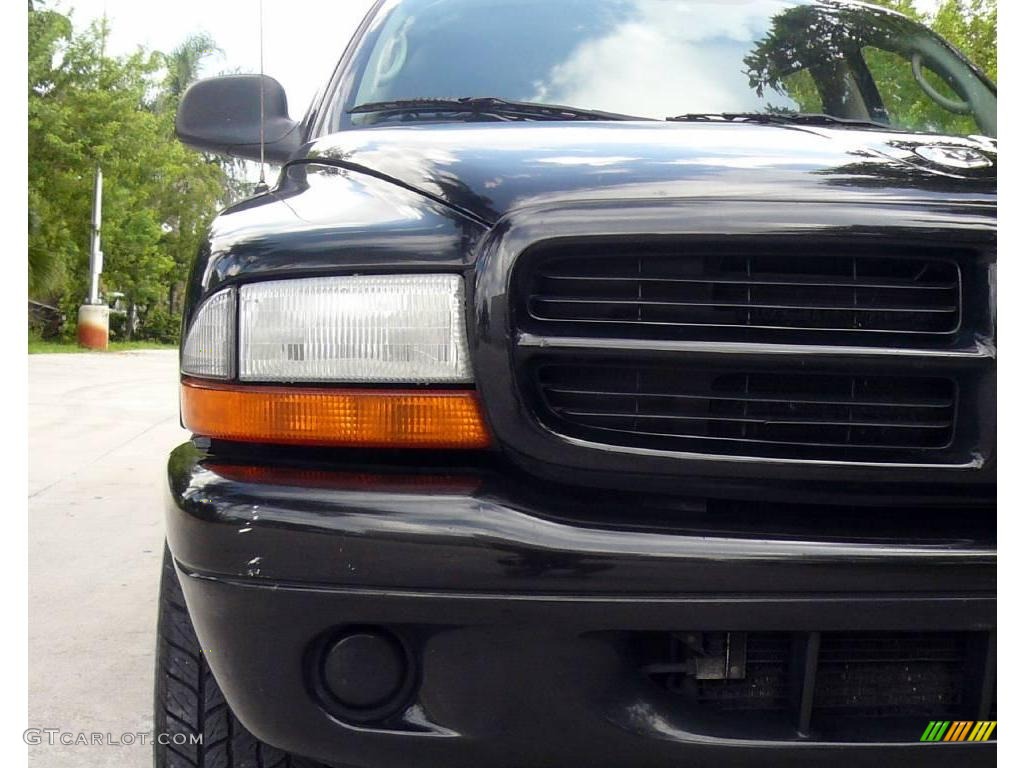 2003 Durango SXT 4x4 - Black / Dark Slate Gray photo #17