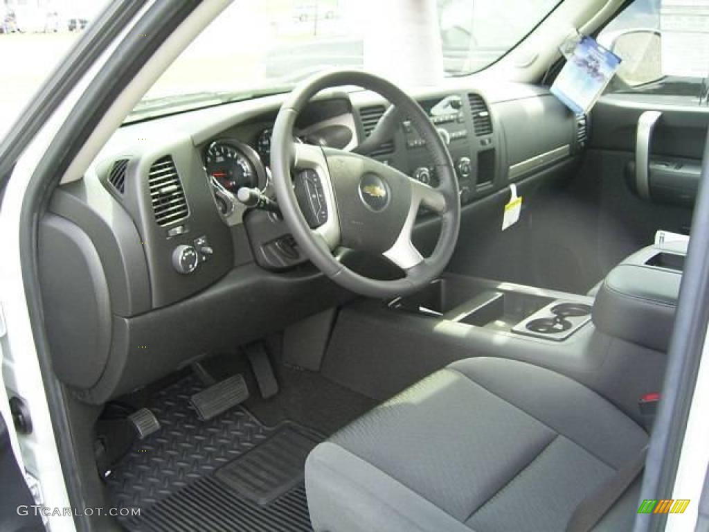 2009 Silverado 1500 LT Extended Cab - Summit White / Ebony photo #25