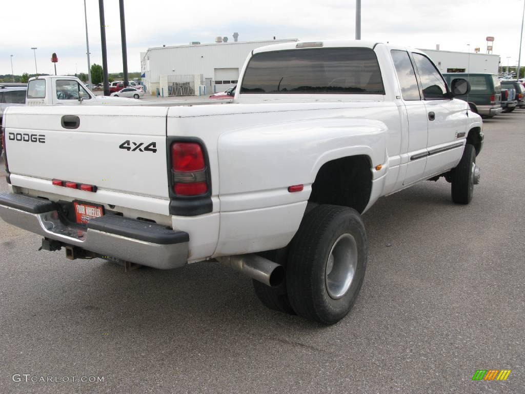 2002 Ram 3500 SLT Quad Cab 4x4 Dually - Bright White / Agate photo #10