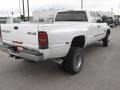 2002 Bright White Dodge Ram 3500 SLT Quad Cab 4x4 Dually  photo #10