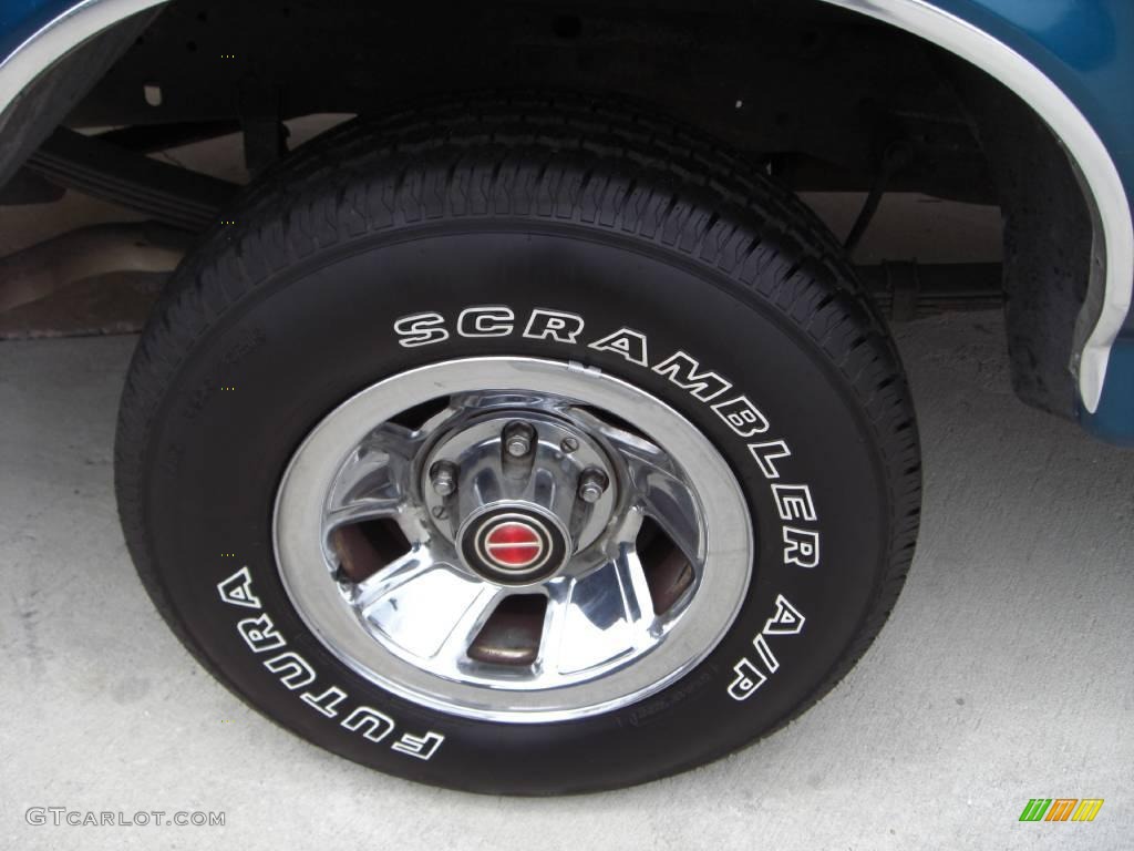 1993 F150 XLT Extended Cab - Bimini Blue Metallic / Grey photo #4