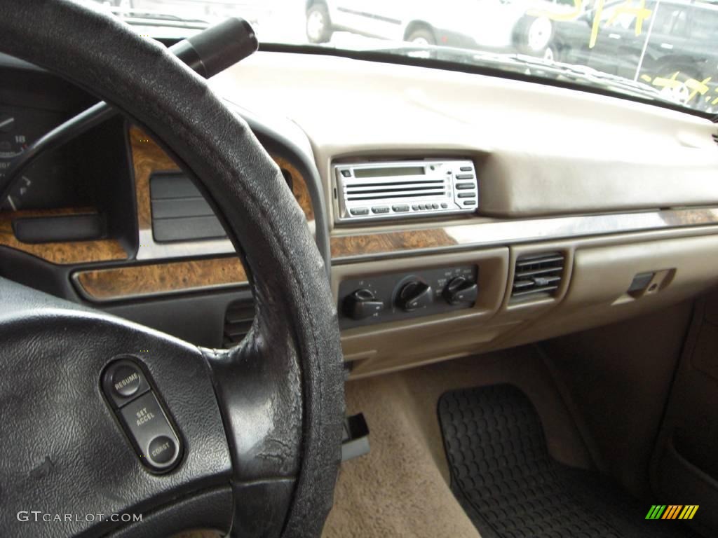 1993 F150 XLT Extended Cab - Bimini Blue Metallic / Grey photo #9