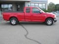 2002 Bright Red Ford F150 XLT SuperCab  photo #2