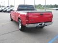 2002 Bright Red Ford F150 XLT SuperCab  photo #7