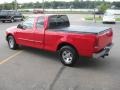 2002 Bright Red Ford F150 XLT SuperCab  photo #8