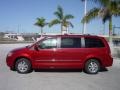 2009 Inferno Red Crystal Pearl Chrysler Town & Country Touring  photo #3