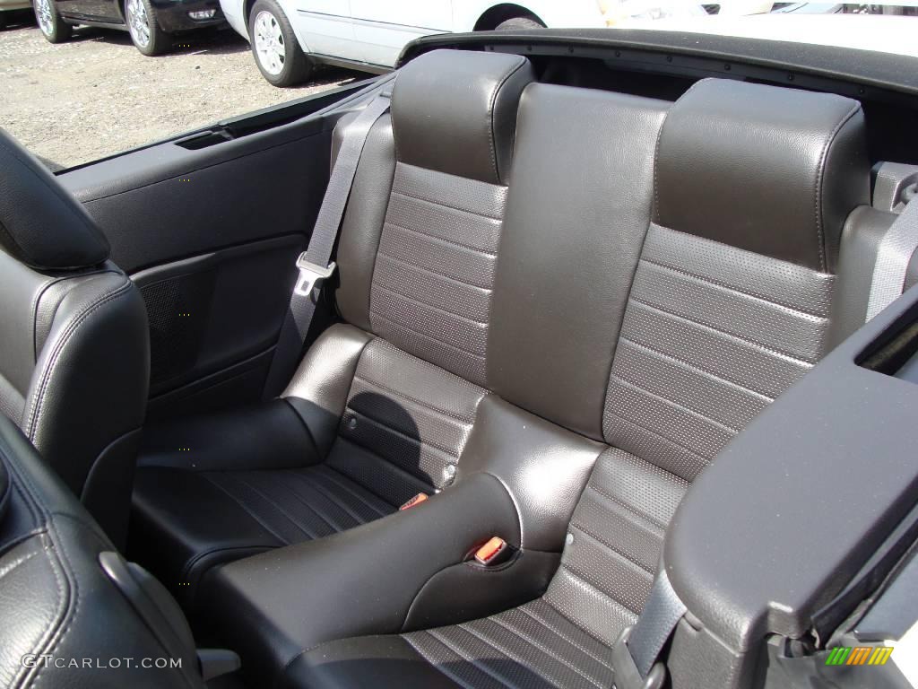 2007 Mustang GT Premium Convertible - Performance White / Dark Charcoal photo #15