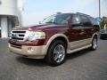 2010 Royal Red Metallic Ford Expedition Eddie Bauer 4x4  photo #6