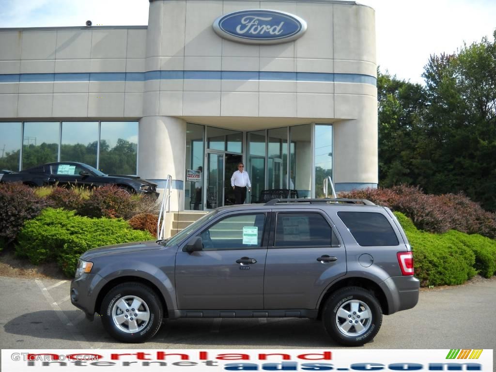 2010 Escape XLT 4WD - Sterling Grey Metallic / Charcoal Black photo #1