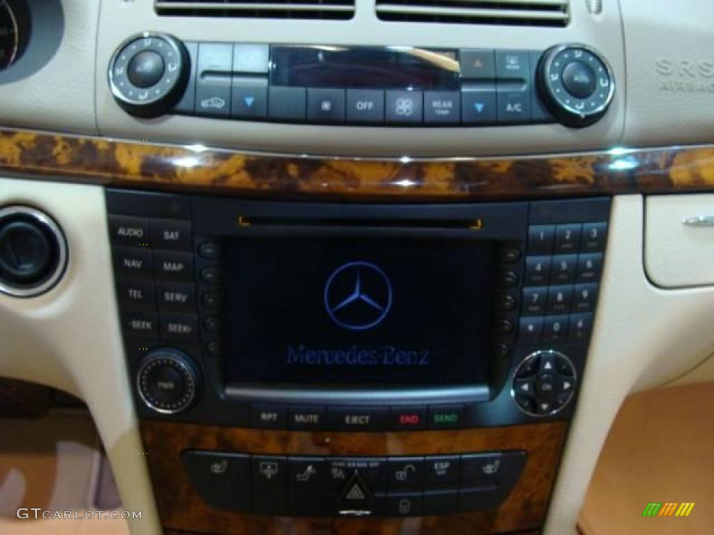 2006 E 500 4Matic Sedan - Platinum Blue Metallic / Stone photo #11