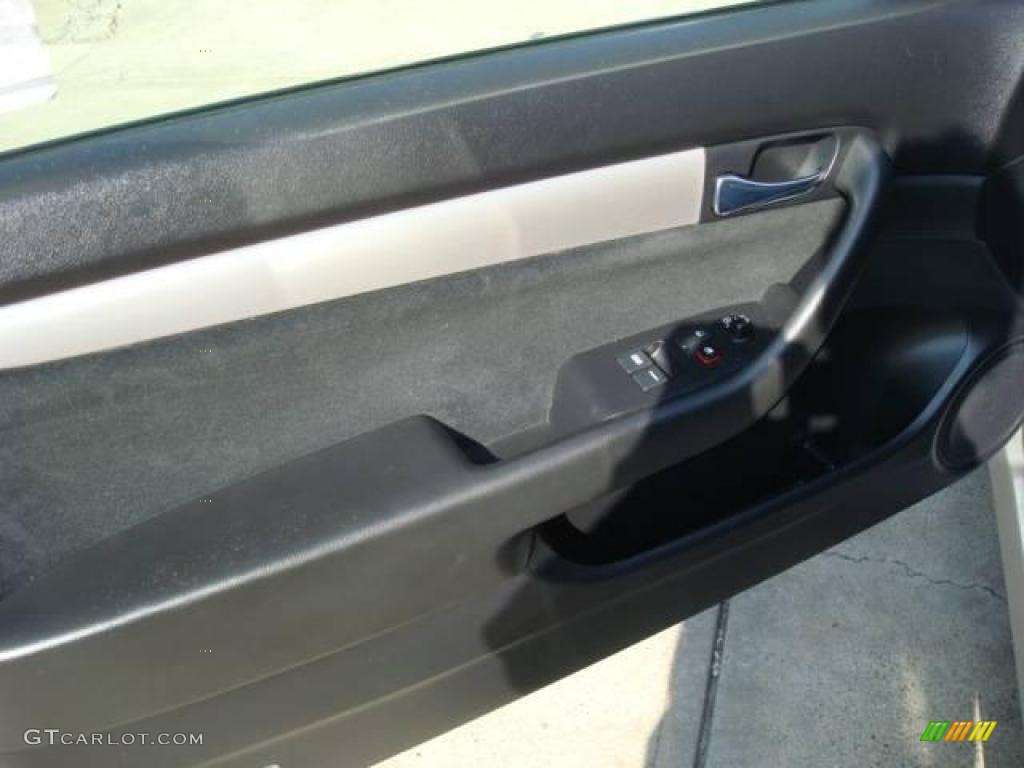 2006 Accord LX Coupe - Alabaster Silver Metallic / Black photo #13