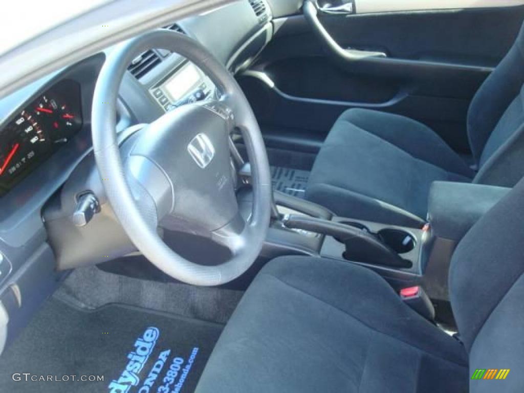 2006 Accord LX Coupe - Alabaster Silver Metallic / Black photo #14