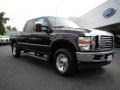 2010 Black Ford F250 Super Duty Lariat Crew Cab 4x4  photo #1