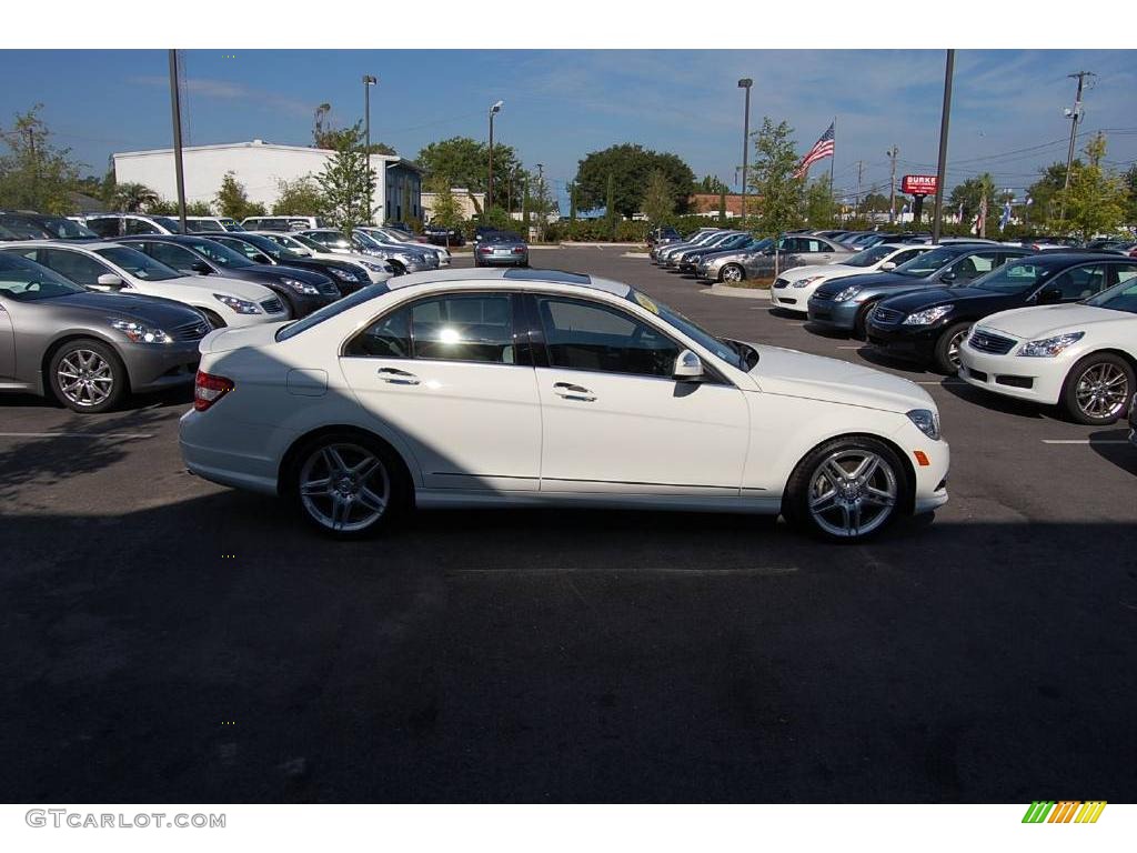 2009 C 350 Sport - Arctic White / Grey/Black photo #15