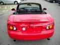 1999 Classic Red Mazda MX-5 Miata Roadster  photo #3