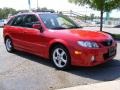 Classic Red - Protege 5 Wagon Photo No. 7