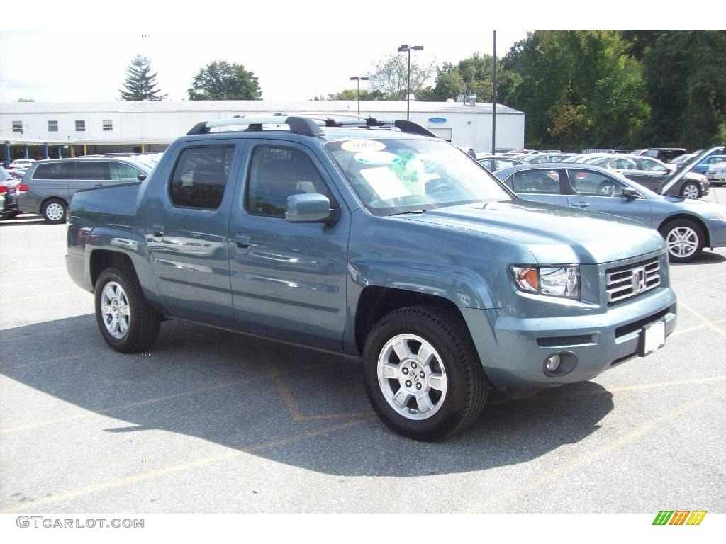 2008 Ridgeline RTL - Steel Blue Metallic / Gray photo #1