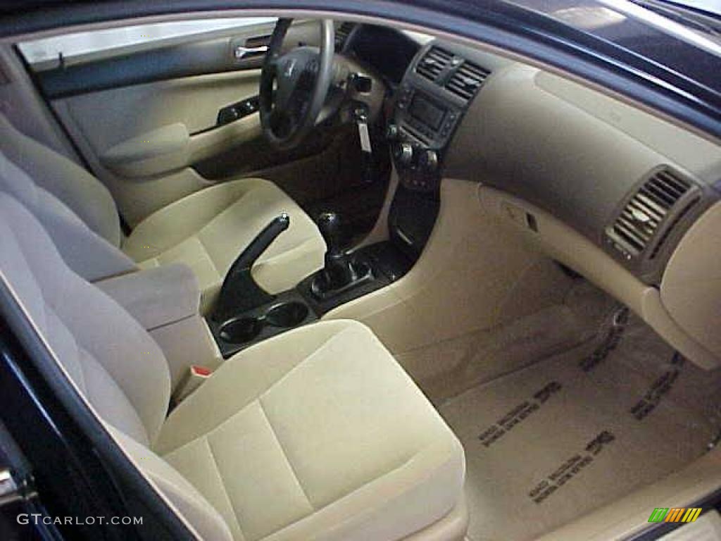 2006 Accord LX Sedan - Nighthawk Black Pearl / Ivory photo #7