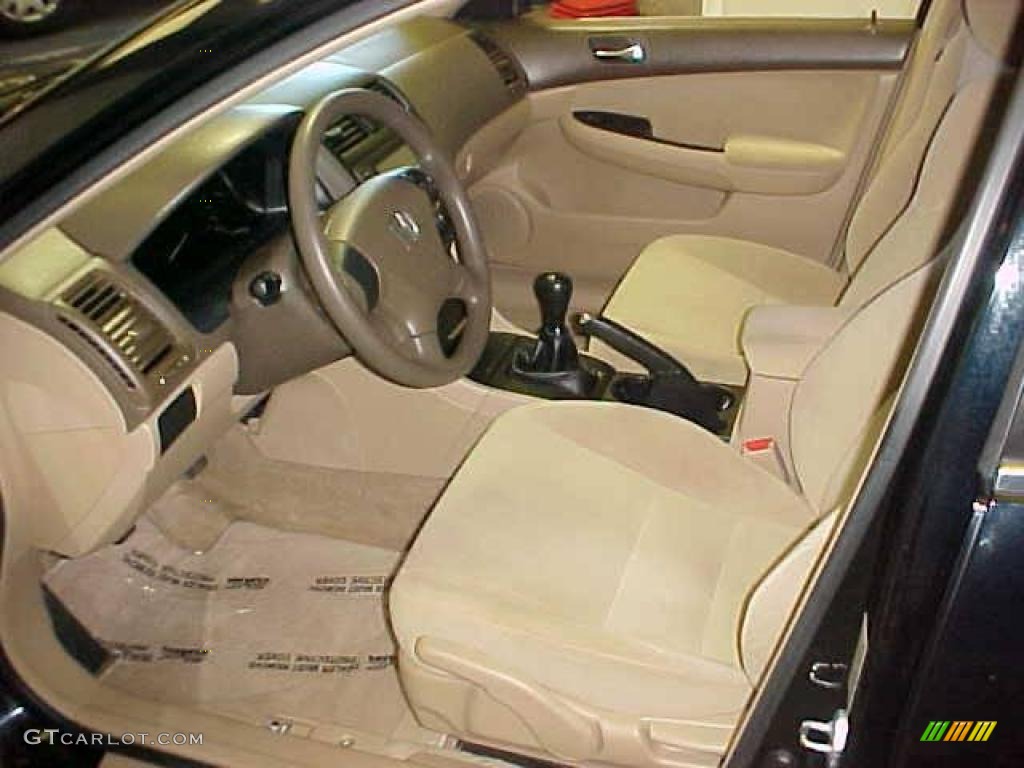 2006 Accord LX Sedan - Nighthawk Black Pearl / Ivory photo #15