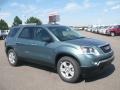 Silver Green Metallic 2010 GMC Acadia SLE AWD