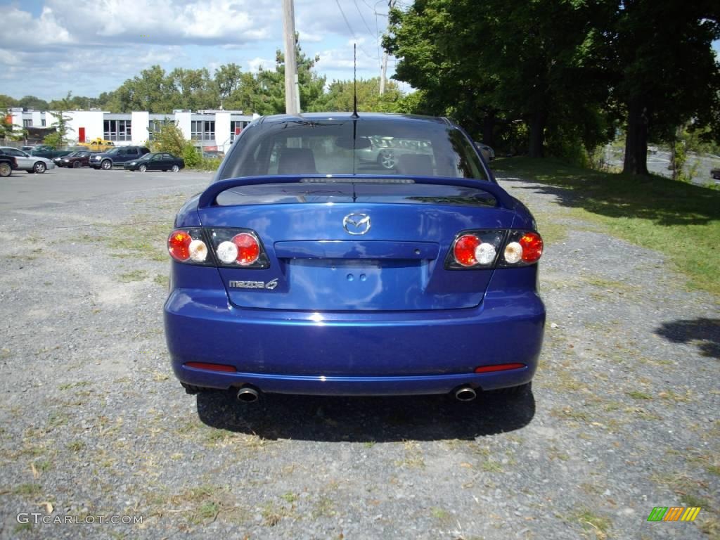 2006 MAZDA6 i Sport Sedan - Lapis Blue Metallic / Black photo #5