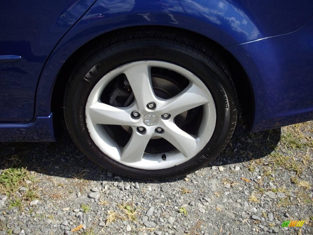 2006 MAZDA6 i Sport Sedan - Lapis Blue Metallic / Black photo #17