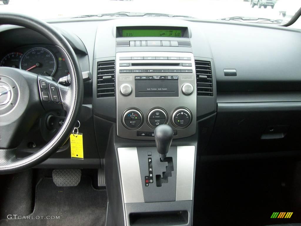 2008 MAZDA5 Sport - Sunlight Silver / Black photo #12