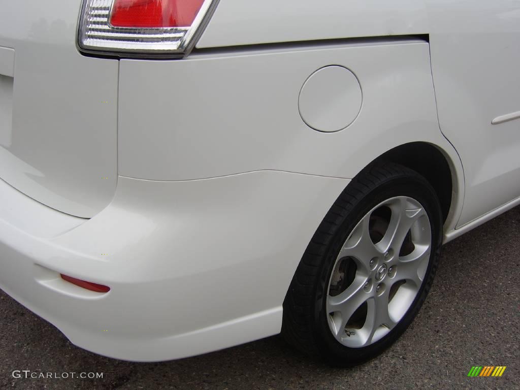 2008 MAZDA5 Sport - Crystal White / Black photo #17