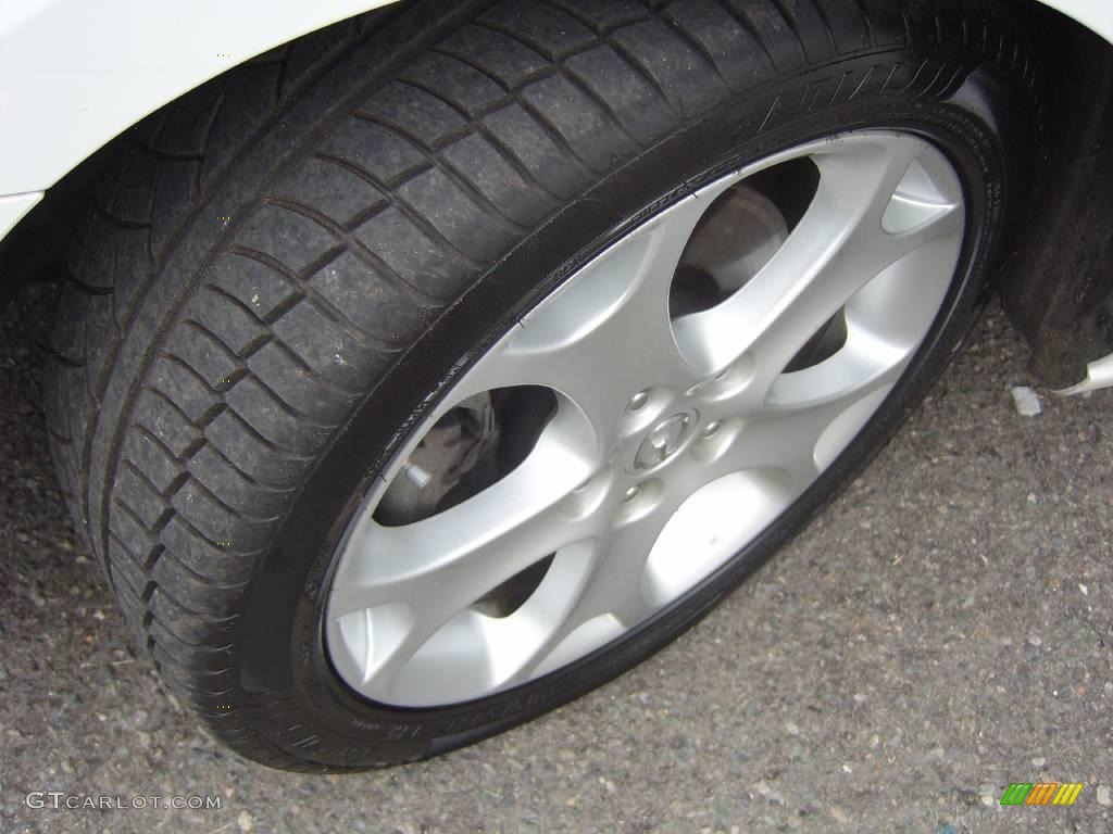 2008 MAZDA5 Sport - Crystal White / Black photo #28