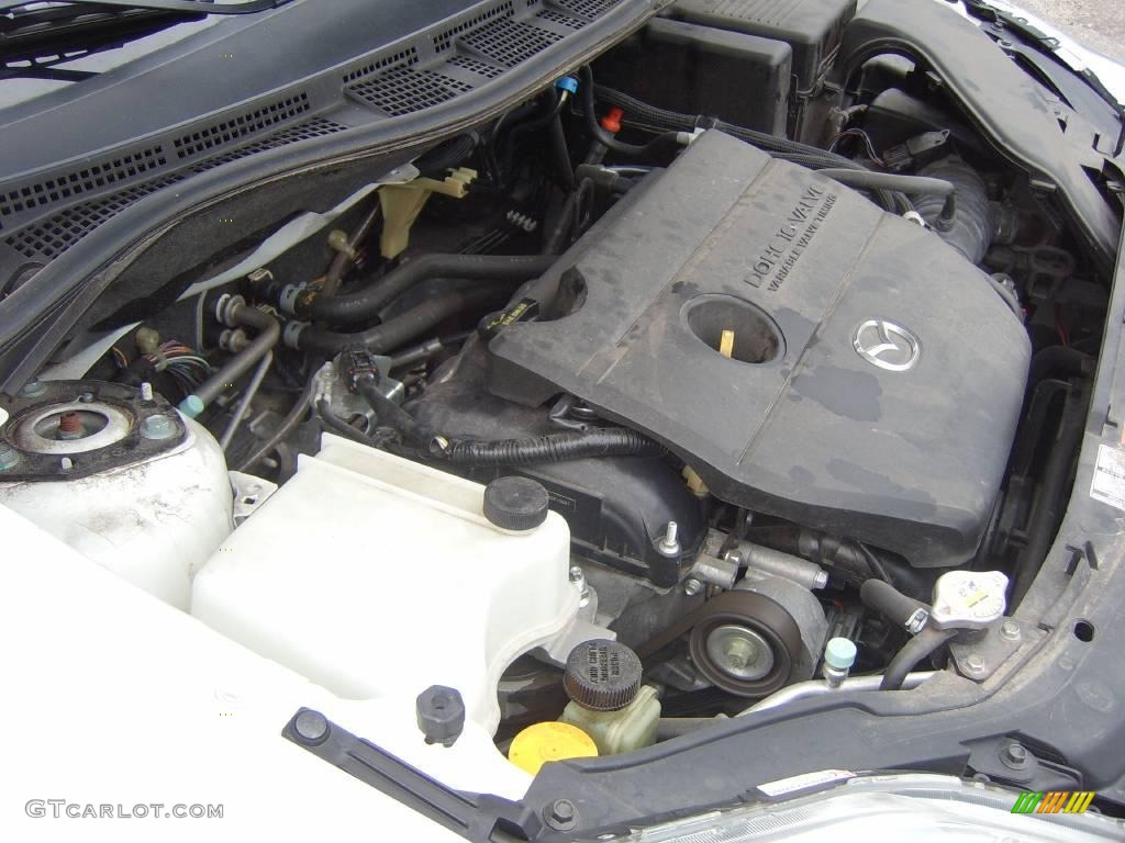 2008 MAZDA5 Sport - Crystal White / Black photo #30