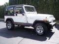 1995 Bright White Jeep Wrangler S 4x4  photo #16