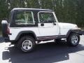 1995 Bright White Jeep Wrangler S 4x4  photo #18