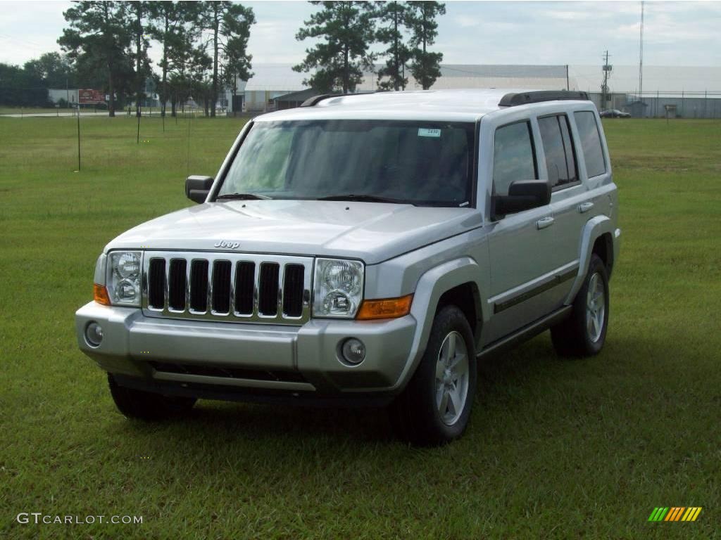 2008 Commander Sport - Bright Silver Metallic / Dark Slate Gray photo #1