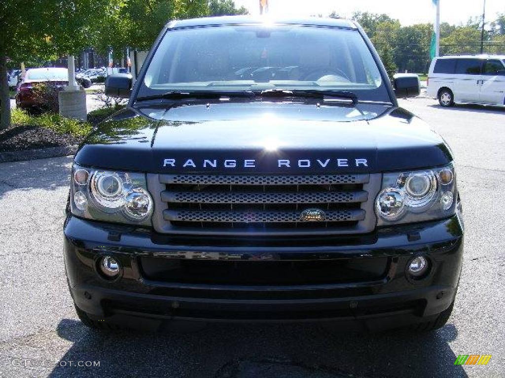 2009 Range Rover Sport HSE - Santorini Black / Almond/Nutmeg photo #8