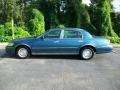 2002 Pearl Blue Metallic Lincoln Town Car Executive  photo #6