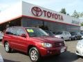 2006 Salsa Red Pearl Toyota Highlander V6 4WD  photo #1