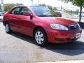 2008 Impulse Red Pearl Toyota Corolla LE  photo #7