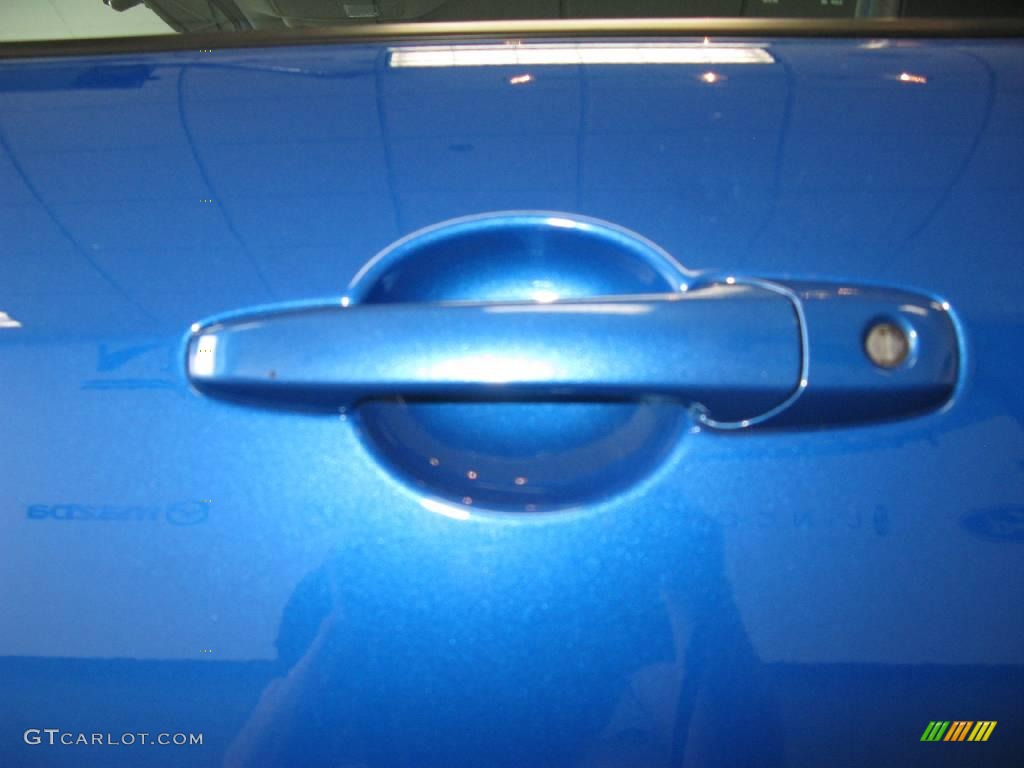 2008 MAZDA6 i Touring Hatchback - Bright Island Blue / Black photo #14